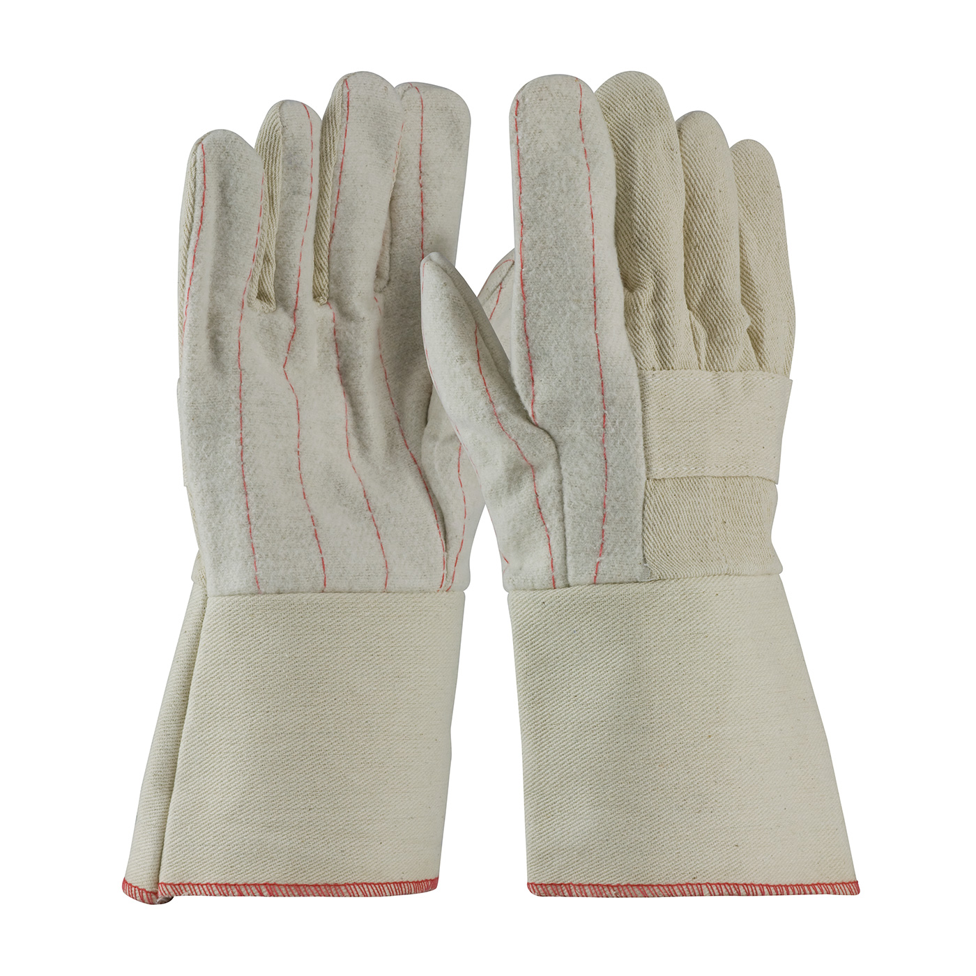 CANVAS 24 OZ GAUNTLET PREMIUM HOT MILL - Heat Resistant Gloves